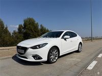 Usado Mazda 3 Luxury 150 CV (110 kW) 2014 Blanco Berlina