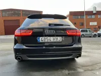 Usado Audi A6 S-Line 204 CV (150 kW) 2014 Negro Familiar
