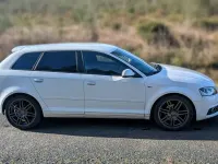 Usado Audi A3 Sportback Ambition 140 CV (102 kW) 2011 Blanco Utilitario