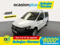 Usado VW Caddy 75 CV (55 kW) 2017 Blanco Monovolumen