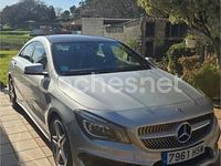 Usado Mercedes CLA220 AMG line 170 CV (125 kW) 2013 Gris / plata Berlina