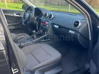 Usado Audi A3 Ambiente 105 CV (77 kW) 2012 Negro Utilitario
