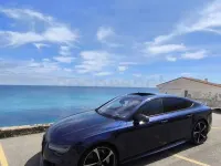 Usado Audi RS7 Sportback Ambiente 605 CV (444 kW) 2017 Azul Utilitario