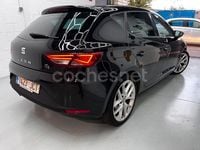 Usado Seat Leon FR 150 CV (110 kW) 2015 Negro Berlina