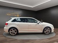 Usado Audi A3 S-Line 116 CV (85 kW) 2019 Blanco Berlina