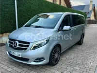 Usado Mercedes V220 Avantgarde 163 CV (119 kW) 2015 Gris / plata Monovolumen