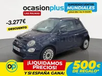 Usado Fiat 500C Dolcevita 70 CV (51 kW) 2022 Azul Descapotable