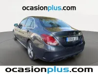 Usado Mercedes C220 AMG line 170 CV (125 kW) 2015 Gris Berlina
