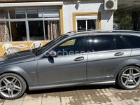 Usado Mercedes C220 Avantgarde 150 CV (110 kW) 2008 Gris / plata Familiar