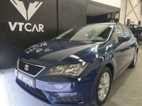 Usado Seat Leon Style 116 CV (85 kW) 2017 Azul Utilitario