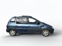 Usado Hyundai Matrix GLS 110 CV (80 kW) 2002 Blanco Monovolumen