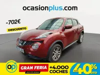 Usado Nissan Juke N-Connecta 110 CV (80 kW) 2017 Rojo SUV