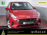 Usado Hyundai i10 67 CV (49 kW) 2022 Rojo Utilitario