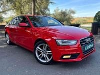 Usado Audi A4 S-Line 150 CV (110 kW) 2014 Rojo Berlina
