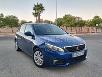 Usado Peugeot 308 Style 130 CV (95 kW) 2019 Azul Berlina