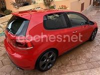 Usado VW Golf VI GTI 210 CV (154 kW) 2010 Rojo Utilitario