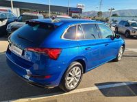 Usado Skoda Scala Ambition 110 CV (80 kW) 2022 Azul Utilitario