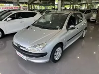 Begagnad Peugeot 206 75 HK (55 kW) 2007 Grå Halvkombi