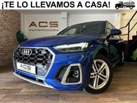 Usado Audi Q5 S-Line 204 CV (150 kW) 2021 Azul SUV