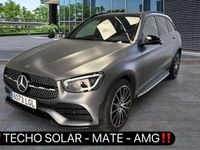 Usado Mercedes GLC220 194 CV (142 kW) 2020 Gris SUV