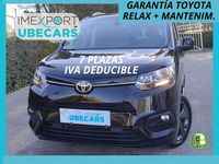 Usado Toyota Proace Advance 131 CV (96 kW) 2021 Negro Monovolumen