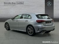 Usado Mercedes A180 AMG line 136 CV (100 kW) 2025 Plata hightech