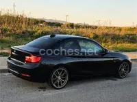 Usado BMW 220 Sport Line 184 CV (135 kW) 2015 Negro Coupe