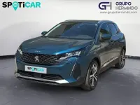 Usado Peugeot 3008 Allure 130 CV (95 kW) 2021 Azul SUV