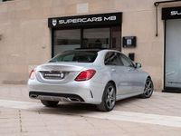 Usado Mercedes C220 170 CV (125 kW) 2017 Gris Berlina
