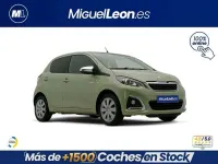 Usado Peugeot 108 Style 72 CV (52 kW) 2023 Verde Utilitario
