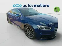 Usado Audi A5 S-Line 190 CV (139 kW) 2018 Azul Coupe