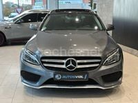Usado Mercedes C220 194 CV (142 kW) 2018 Gris / plata Familiar