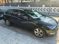 Usado Seat Leon ST FR 150 CV (110 kW) 2015 Negro Familiar