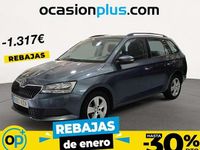 Usado Skoda Fabia Ambition 95 CV (69 kW) 2019 Gris Utilitario