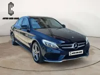 Usado Mercedes C220 170 CV (125 kW) 2017 Azul Berlina