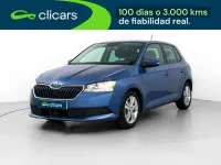 Usado Skoda Fabia Ambition 95 CV (69 kW) 2021 Azul Utilitario