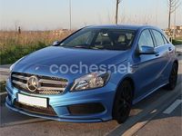 Usado Mercedes A180 AMG 122 CV (89 kW) 2013 Azul Berlina