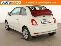 Usado Fiat 500 Lounge 71 CV (52 kW) 2019 Blanco Descapotable