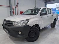Usado Toyota HiLux 150 CV (110 kW) 2018 Blanco Recogida