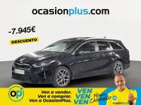 Usado Kia Ceed Sportswagon GT-Line 120 CV (88 kW) 2019 Negro Familiar