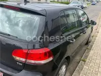 Usado VW Golf VII Advance 90 CV (66 kW) 2012 Negro Berlina