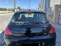 Usado Peugeot 308 110 CV (80 kW) 2009 Negro Berlina