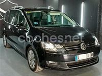 Usado VW Sharan Sportline 150 CV (110 kW) 2016 Negro Monovolumen