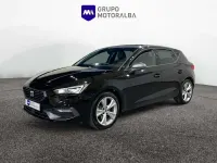 Usado Seat Leon FR 150 CV (110 kW) 2023 Negro Utilitario