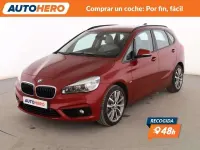 Usado BMW 218 Active Tourer Sport Line 150 CV (110 kW) 2016 Rojo Monovolumen