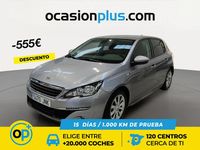 Usado Peugeot 308 Style 130 CV (95 kW) 2016 Gris