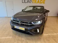 Usado VW T-Roc Cabriolet R-line 150 CV (110 kW) 2022 Gris Descapotable