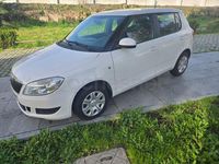 Usado Skoda Fabia Ambition 75 CV (55 kW) 2014 Blanco Berlina