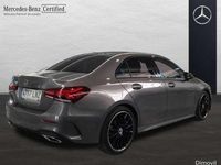 Usado Mercedes A200 150 CV (110 kW) 2021 Gris Berlina
