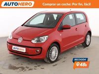 Begagnad VW up! high up! 60 HK (44 kW) 2014 Röd Halvkombi